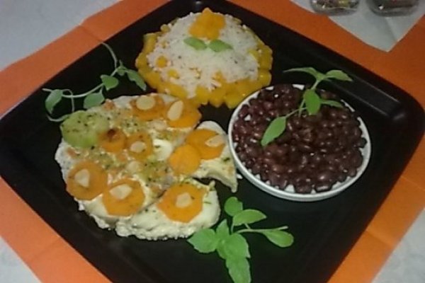 Pilaf italienesc cu cotlet de rechin