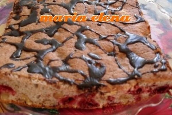 Prajitura cu visine si nuca