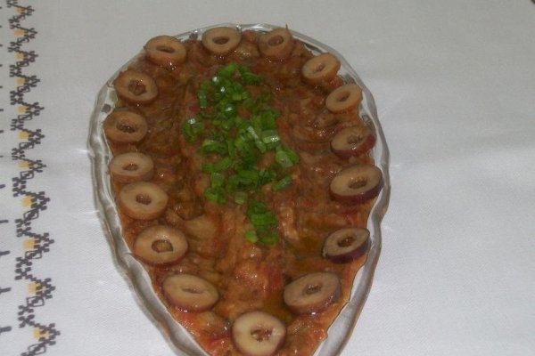 Salata de vinete prajite(specific arabesc)