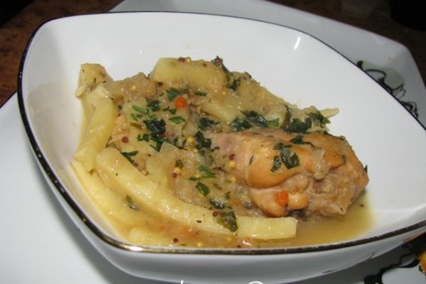 Pulpe de pui moi si dulci cu pastarnac