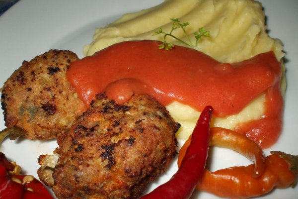 Chiftele de porc cu soia