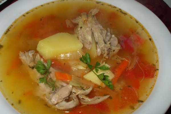 Ciorba de vitel cu legume congelate