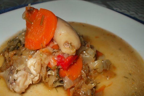 Varza calita cu ciolan crud