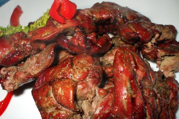 Ficatei de pui la gratar