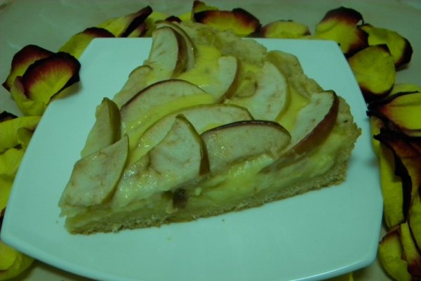 Tarta cu crema de vanilie