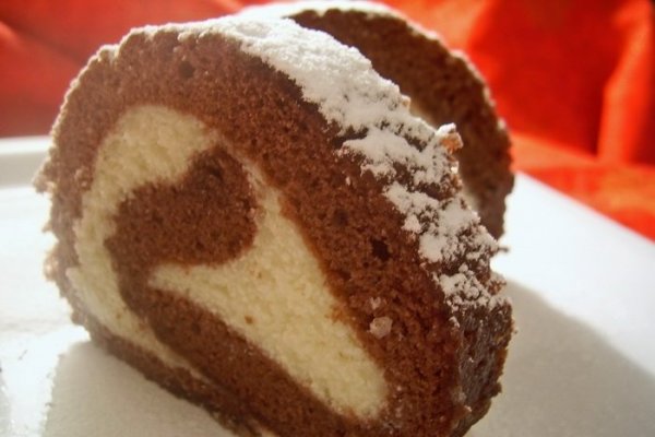 Rulada cu crema de lapte