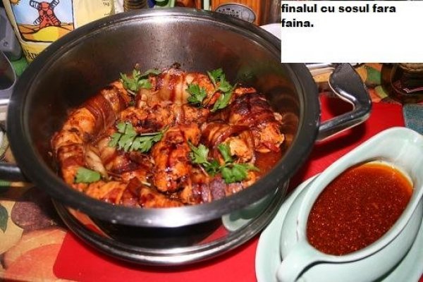 Rulada de piept de curcan