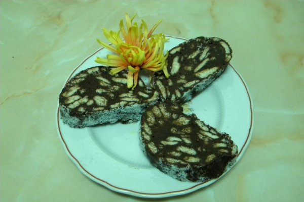 Salam de biscuiţi reţetă