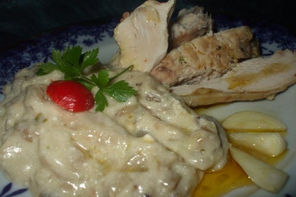 Ciuperci pleurotus cu smantana