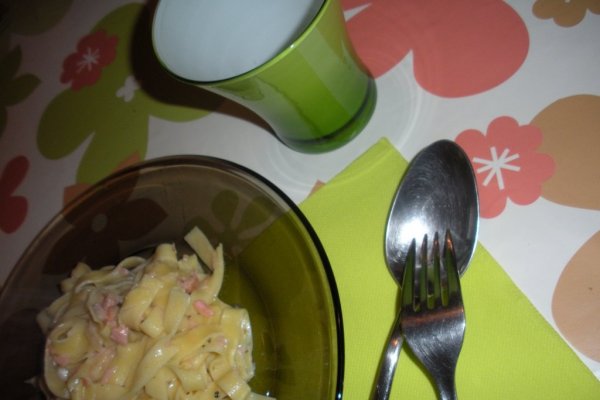 tagliatelle cu somon afumat