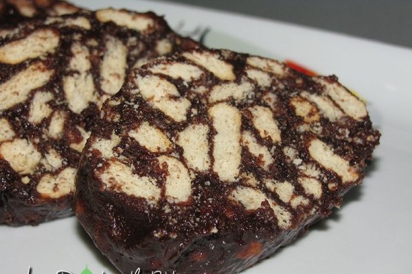 Salam de biscuiţi reţetă