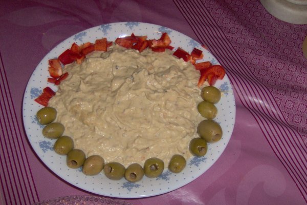 Pasta de vinete cu tahini