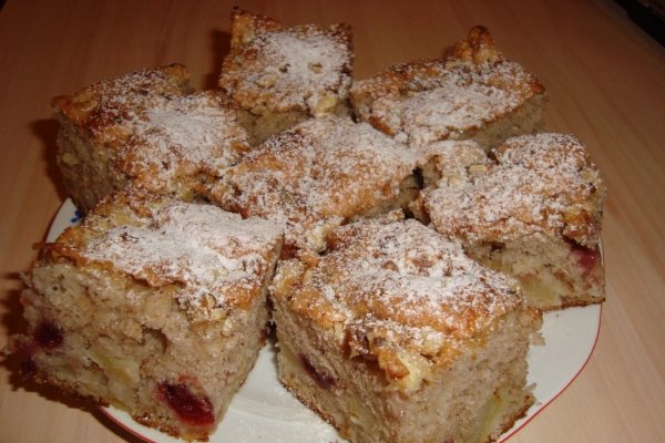 Prajitura cu mar cubulete