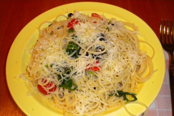 Paste cu  Rucola si Cherry