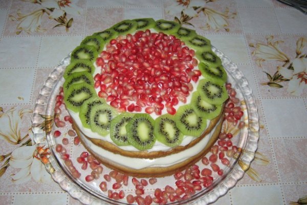 Prajitura cu dovleac si kiwi