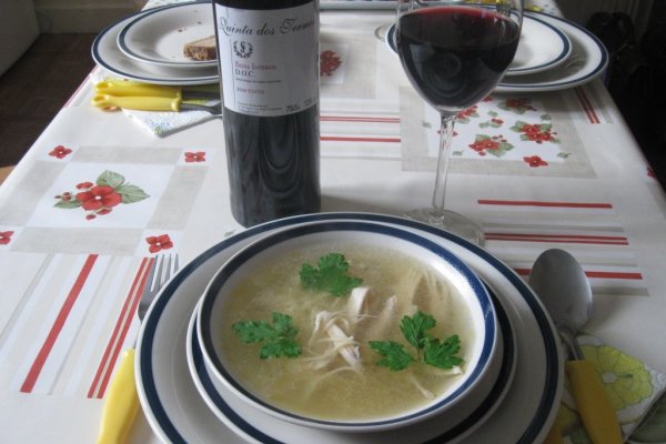 Supa de gaina cu fidea