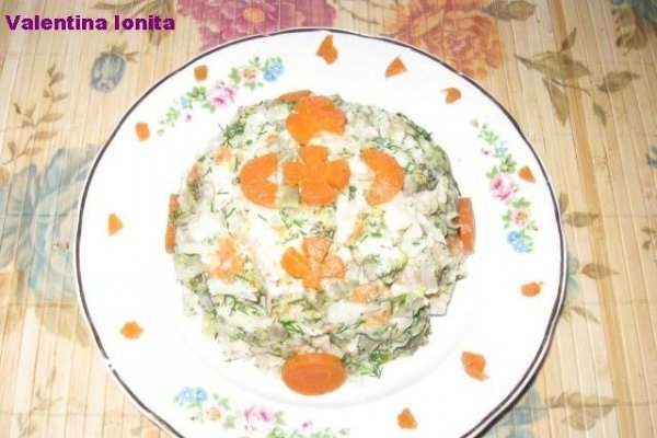 Salata de legume fierte cu maioneza de post