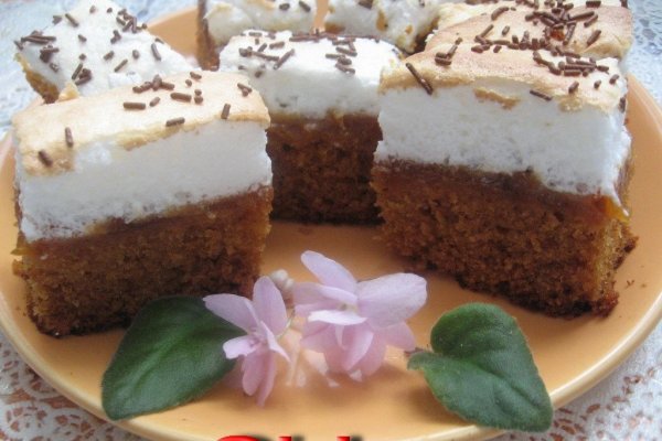 Prajitura caramel cu bezea