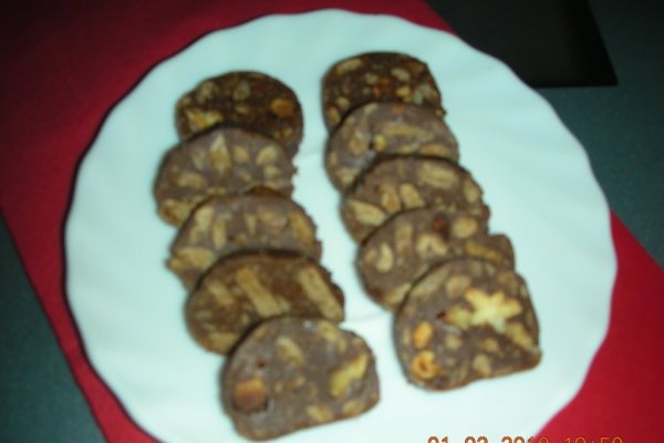 Salam de biscuiţi reţetă