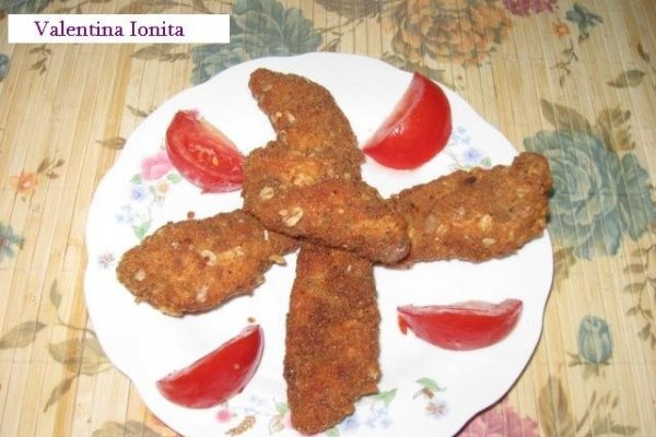 Crochete crocante din piept de pui