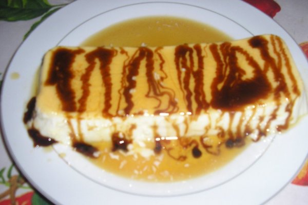 panna cotta cu zahar ars