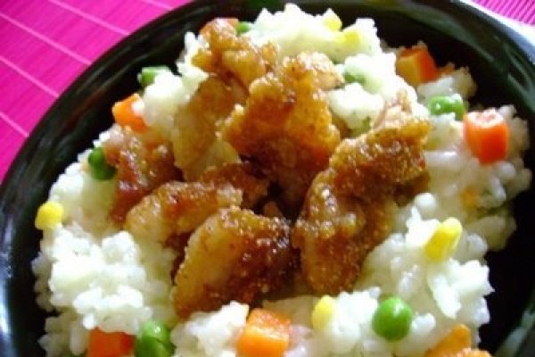 Risotto cu legume si peste