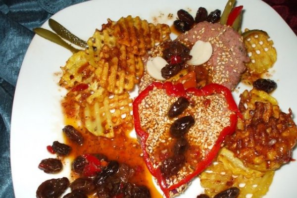 Gratar din carne tocata de curcan cu susan