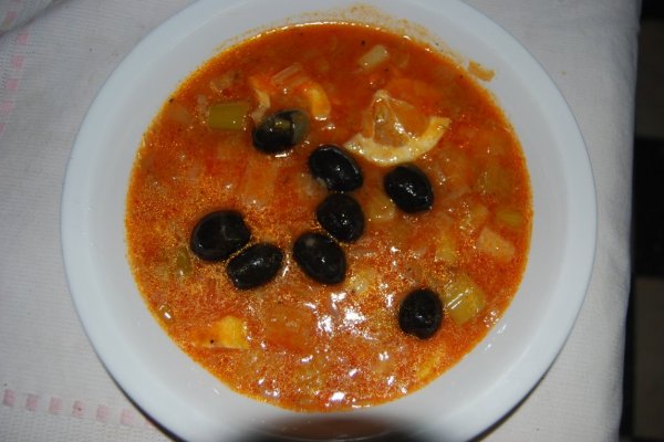 Mancare de praz cu masline