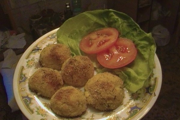 Crochete de cartofi la cuptor