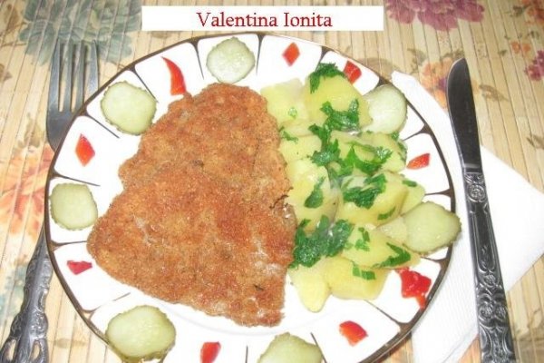 Snitele din burta de vita prajite sau coapte la cuptor