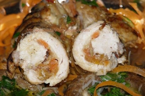 rulouri din piept de pui