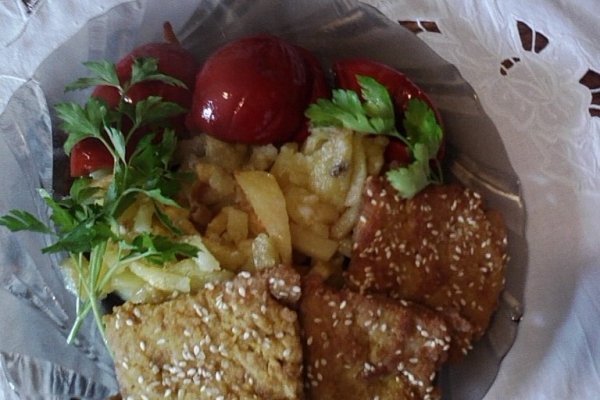 Snitel din soia cu mustar