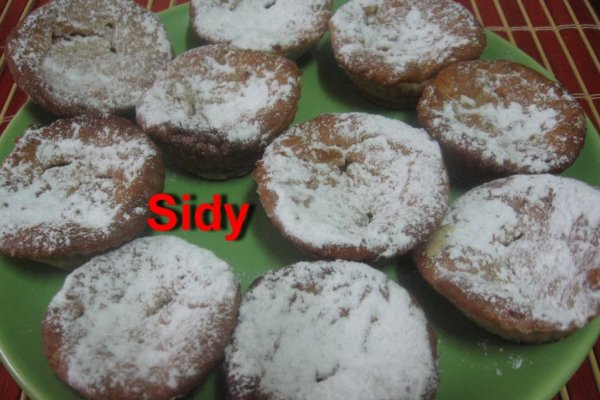 Briose(muffins) cu mere