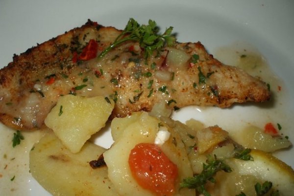 File de pangasius pe gratar