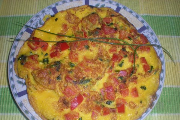 Omleta cu ardei gras