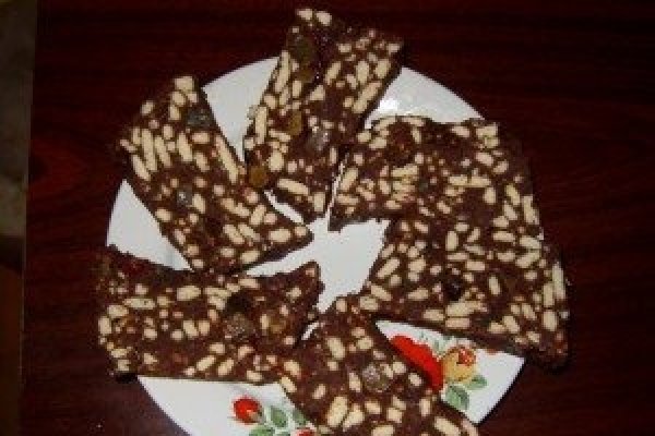 Salam de biscuiţi reţetă