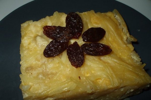 Budinca de taitei cu vanilie