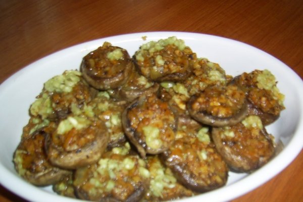 Ciuperci umplute (de post)