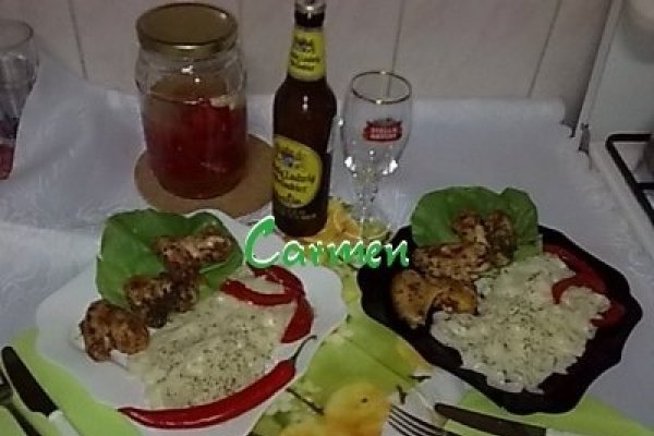 Aripioare condimentate(punga Knorr)