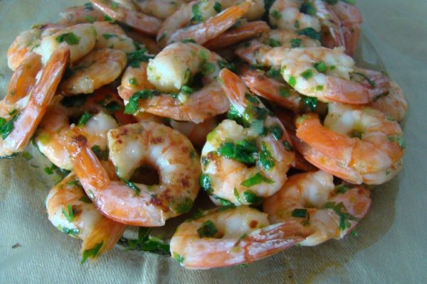 Creveti in sos de unt