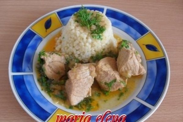 Carne de porc si cus-cus