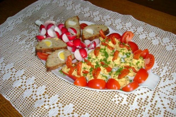 Oua umplute cu branza