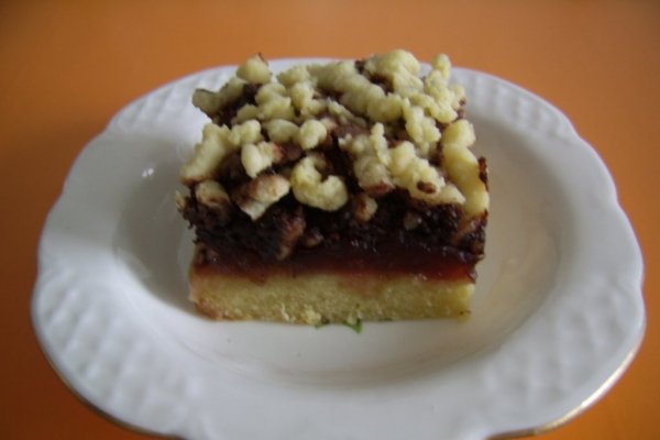 Prajitura cu nuci si rahat