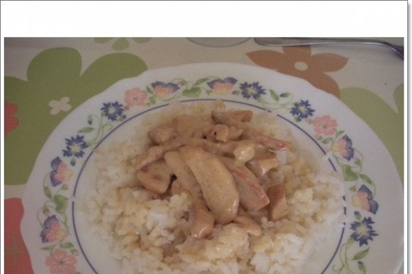 Orez cu pui si curry