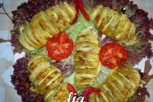 Cartofi noi, impanati