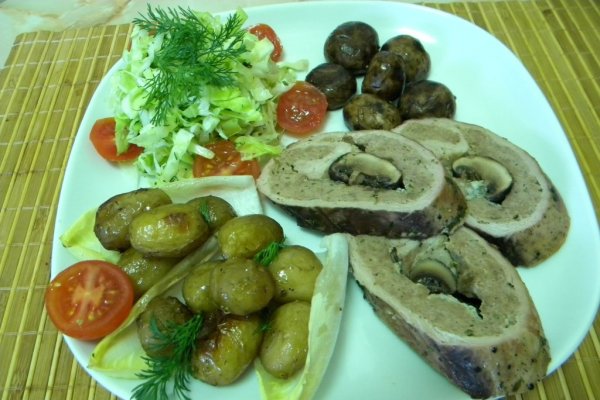 Rulada din muschi de porc