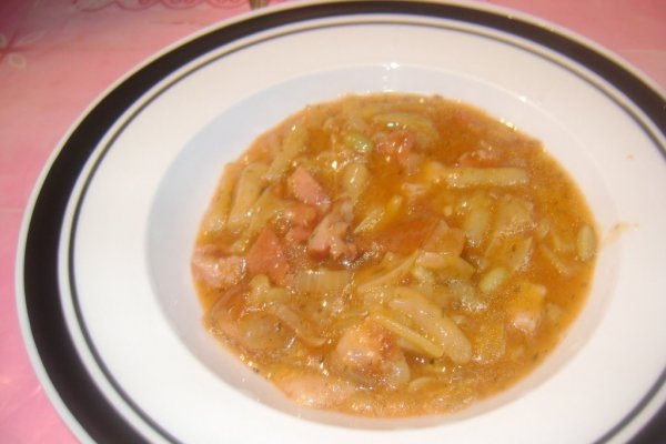 Fasole cu jambon