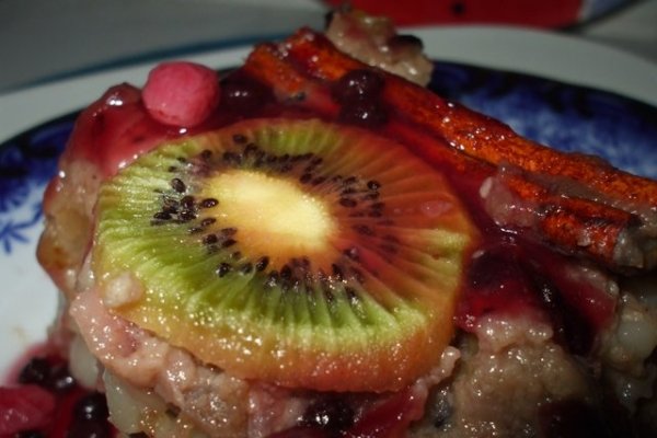 Budinca de paste cu fructe