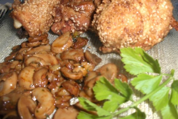 Rulou de piept de pui cu susan