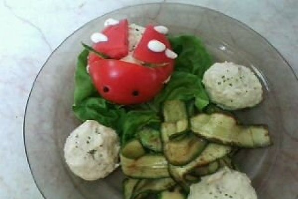 Salata de vinete si dovlecei